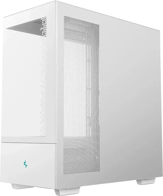 Carcasa PC Deepcool CH690 Digital WH Midi-Tower Fishtank Alb, Sticlă Temperată, Display Monitorizare Digitală, Suport ATX, 481x240x516mm, R-CH690-WHNNA0D-G-1