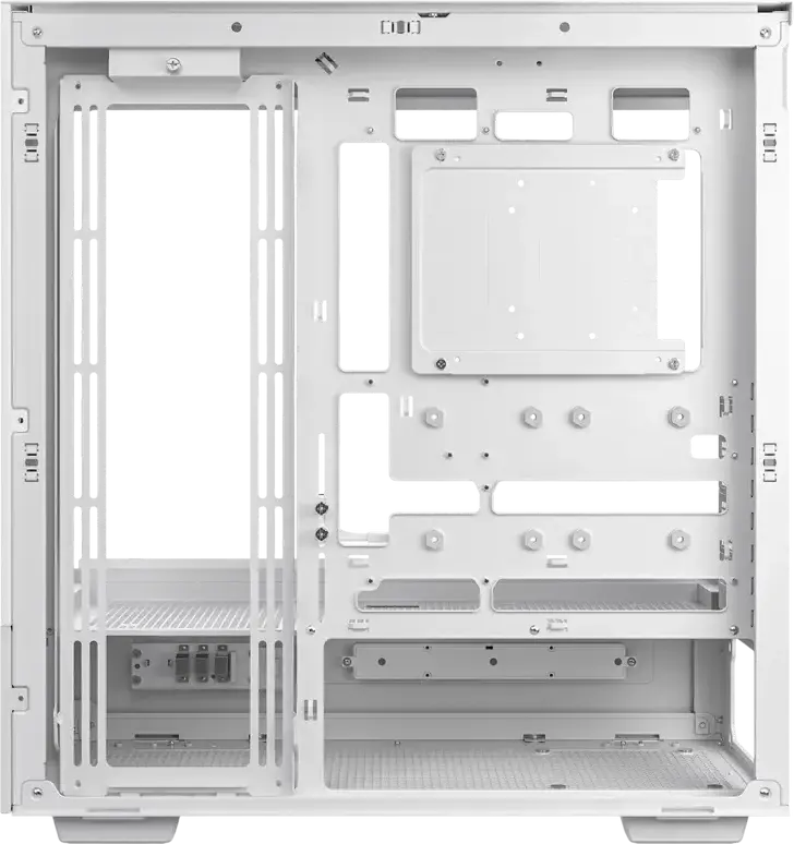 Carcasa PC Deepcool CH690 Digital WH Midi-Tower Fishtank Alb, Sticlă Temperată, Display Monitorizare Digitală, Suport ATX, 481x240x516mm, R-CH690-WHNNA0D-G-1