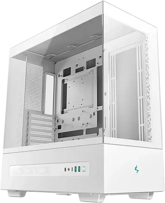 Carcasă PC Deepcool CH690 Digital WH, Midi-Tower, Fără PSU, Alb