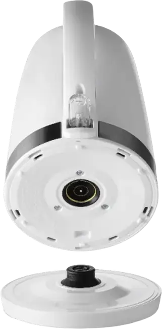 Fierbător electric Gorenje K17WE, Capacitate 1.7L, Putere 2200W, Corp din Plastic, Alb, Baza Rotativă 360, Protecție Fierbere Secată, Filtru Anti-calcar