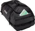 Geanta Thule Chasm Transformer 90L Hibrid Rucsac si Duffel, Nylon Poliester Rezistenta la Apa, Curele Padded Convertibile, Deschidere Lata, Negru