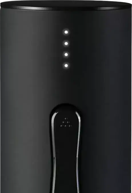 Set Deluxe Deschizător de Vin Electric Huohou HU0090, Din Oțel Inoxidabil cu Aerator și Dop pentru Sticle, Reîncărcabil Micro-USB, Negru