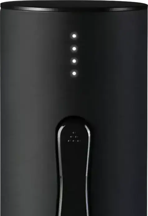 Set Deluxe Deschizător de Vin Electric Huohou HU0090, Din Oțel Inoxidabil cu Aerator și Dop pentru Sticle, Reîncărcabil Micro-USB, Negru