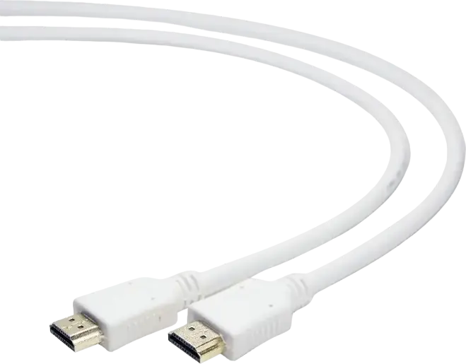 Cablu Video Cablexpert CC-HDMI4-W-6, HDMI (M) - HDMI (M), 1,8m, Alb