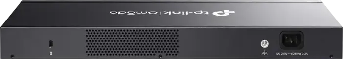 Switch TP-Link DS1016G Omada Neadministrat Rackmount 16 Porturi Gigabit 10/100/1000Mbps, Capacitate Comutare 32Gbps, Green Ethernet, Carcasă Oțel, Fără Ventilator