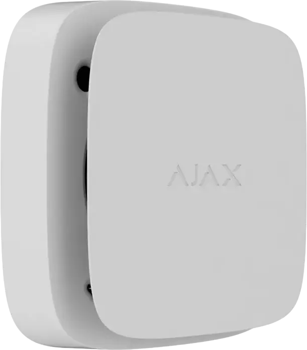 Ajax FireProtect 2 RB Jeweller Wireless Smoke, Heat and Carbon Monoxide (CO) Detector, Heat/Smoke/CO Sensor, Double-Spectrum Optical Sensor, 1700m Range, IP20