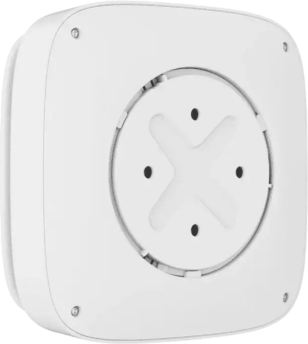 Ajax FireProtect 2 RB Jeweller Wireless Smoke, Heat and Carbon Monoxide (CO) Detector, Heat/Smoke/CO Sensor, Double-Spectrum Optical Sensor, 1700m Range, IP20