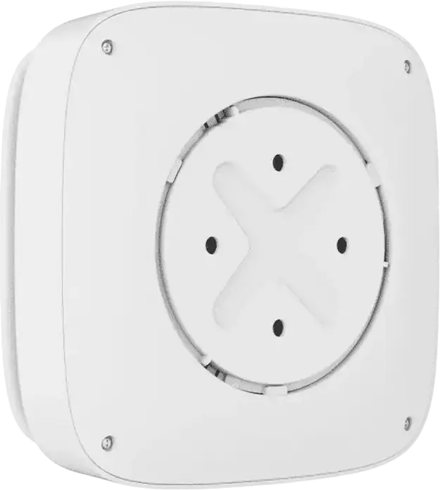 Ajax FireProtect 2 RB Jeweller Wireless Smoke, Heat and Carbon Monoxide (CO) Detector, Heat/Smoke/CO Sensor, Double-Spectrum Optical Sensor, 1700m Range, IP20
