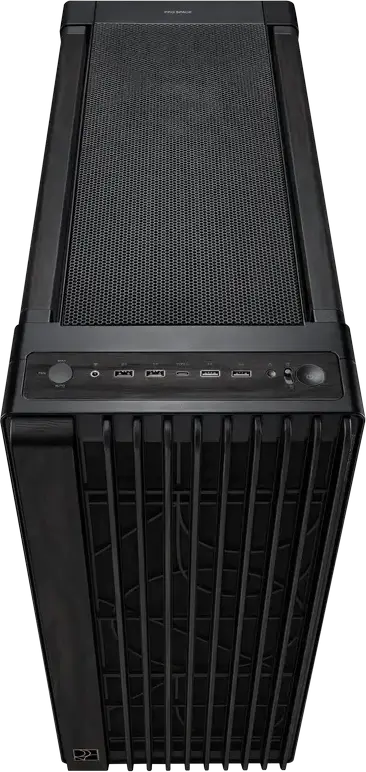 Carcasa Mid Tower ASUS ProArt PA602 Wood Edition, Suport E-ATX, Lemn Thermowood certificat FSC, Sticla Temperata, Radiator 420mm, Ventilatoare 200mm