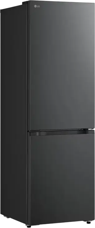 Frigider Combinat LG GBBSJ10DEP, Free-standing, Total No Frost, Capacitate Netă 333L, ThinQ, Inverter Compressor, Negru, Clasa Energetică D, 186 cm