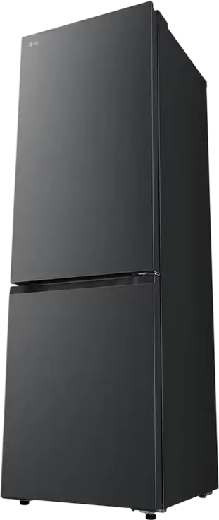 Frigider Combinat LG GBBSJ10DEP, Free-standing, Total No Frost, Capacitate Netă 333L, ThinQ, Inverter Compressor, Negru, Clasa Energetică D, 186 cm