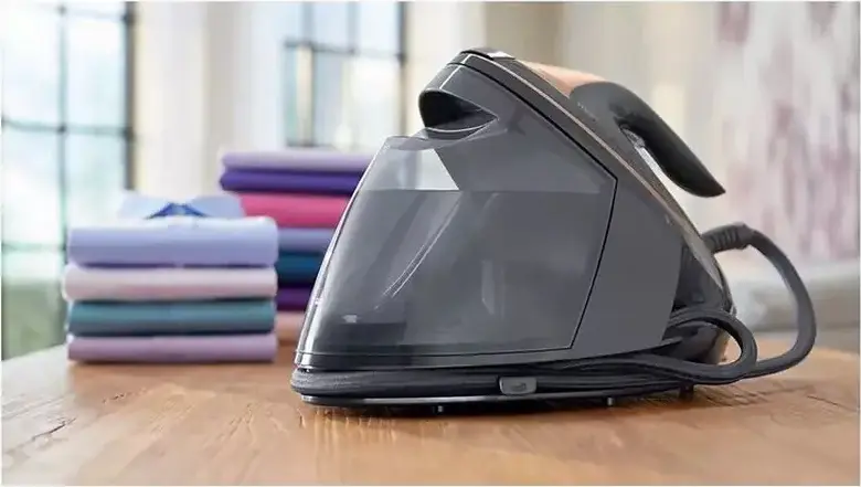 Philips PerfectCare 9000 PSG9040/80 Steam Generator Iron, 3100W, 9 Bar Pressure, 750g/min Boost, SteamGlide Elite Soleplate, ActiveSense Technology