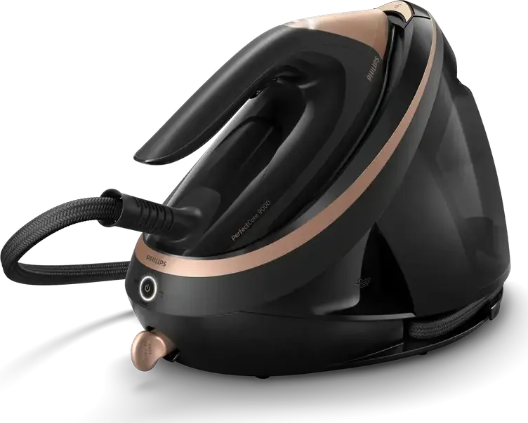Fier de călcat cu generator de abur Philips PSG9040/80, 3100W, Negru | Bronz