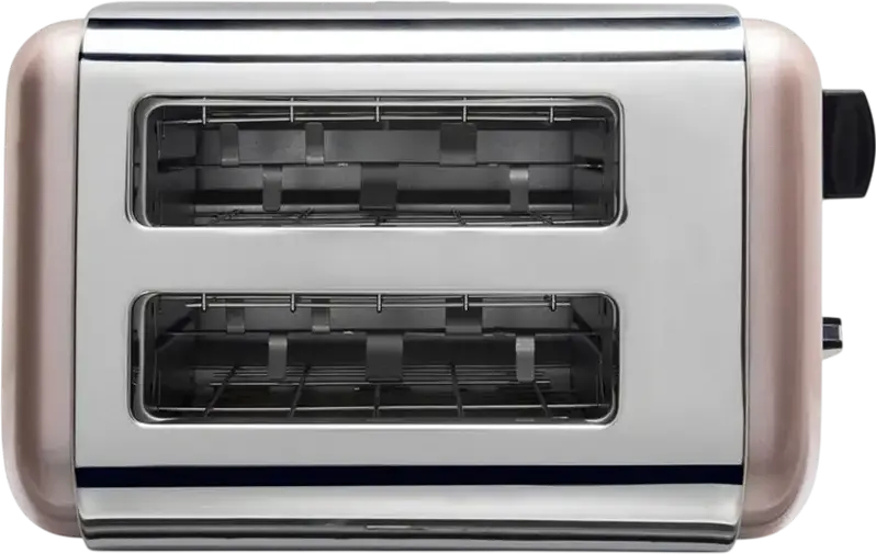 Cuisinart CPT160PIE 2-Slice Toaster, 900W, Metal Housing, 6 Browning Levels, Reheat, Defrost, Cancel Functions, Removable Crumb Tray, Pink