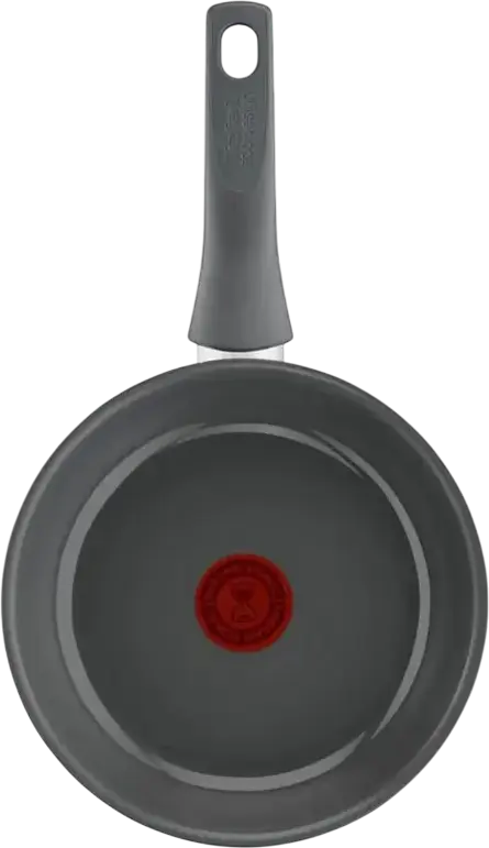 Tefal Renewal C4260443 Ceramic Non-Stick Frypan 24 cm, Aluminium with Thermo-Signal and Thermo-Fusion Base, Induction Compatible, Grey