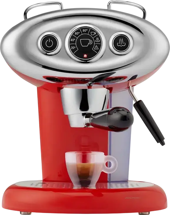 Cafetiera cu capsule illy X 7.1, 1200W, Roșu