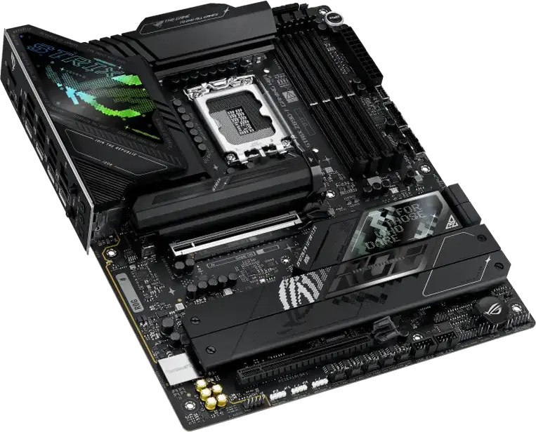 ASUS ROG STRIX Z890-F GAMING WIFI Motherboard LGA1851 Intel Z890 ATX DDR5 9066+ MT/s PCIe 5.0 Wi-Fi 7 Bluetooth 5.4 Thunderbolt 4 Intel Core Ultra Series 2