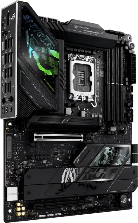 ASUS ROG STRIX Z890-F GAMING WIFI Motherboard LGA1851 Intel Z890 ATX DDR5 9066+ MT/s PCIe 5.0 Wi-Fi 7 Bluetooth 5.4 Thunderbolt 4 Intel Core Ultra Series 2