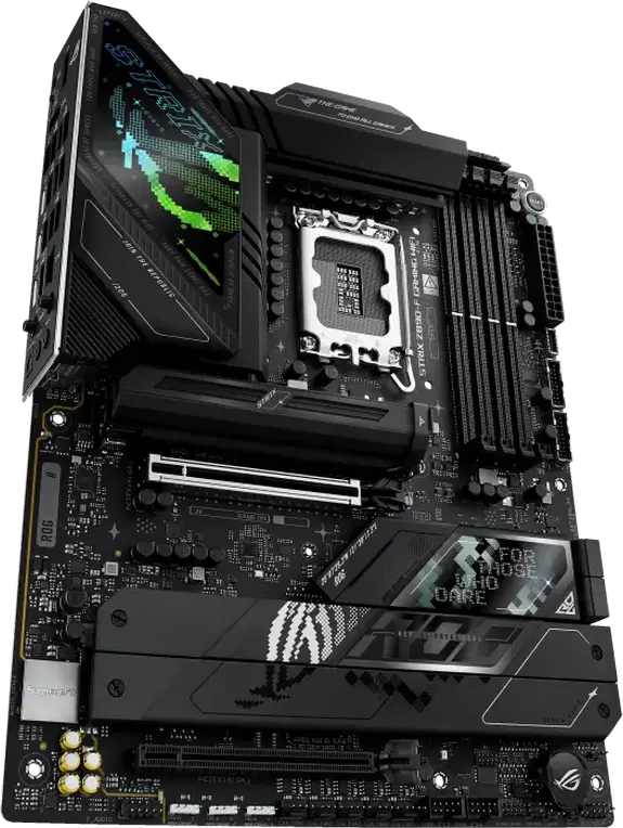 ASUS ROG STRIX Z890-F GAMING WIFI Motherboard LGA1851 Intel Z890 ATX DDR5 9066+ MT/s PCIe 5.0 Wi-Fi 7 Bluetooth 5.4 Thunderbolt 4 Intel Core Ultra Series 2