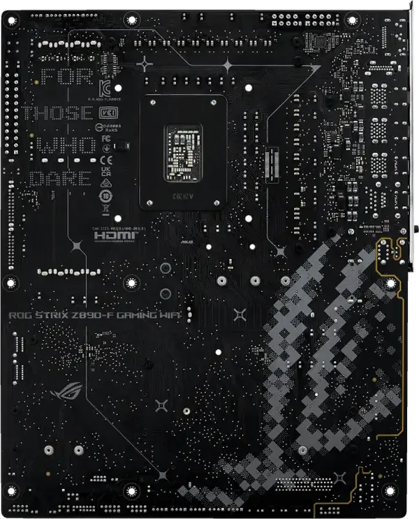 ASUS ROG STRIX Z890-F GAMING WIFI Motherboard LGA1851 Intel Z890 ATX DDR5 9066+ MT/s PCIe 5.0 Wi-Fi 7 Bluetooth 5.4 Thunderbolt 4 Intel Core Ultra Series 2