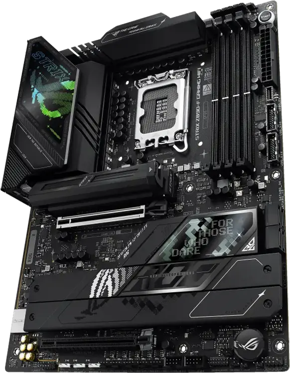ASUS ROG STRIX Z890-F GAMING WIFI Motherboard LGA1851 Intel Z890 ATX DDR5 9066+ MT/s PCIe 5.0 Wi-Fi 7 Bluetooth 5.4 Thunderbolt 4 Intel Core Ultra Series 2