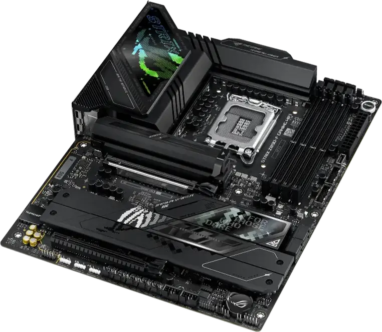 ASUS ROG STRIX Z890-F GAMING WIFI Motherboard LGA1851 Intel Z890 ATX DDR5 9066+ MT/s PCIe 5.0 Wi-Fi 7 Bluetooth 5.4 Thunderbolt 4 Intel Core Ultra Series 2