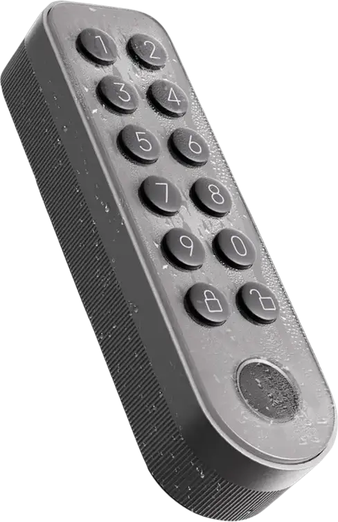 Sistem Blocaj Inteligent Xiaomi Self-Install Smart Lock XMZNMSEU2LD cu Tastatură XMZNMSKP1LD, Conectivitate Wi-Fi, App Xiaomi Home, IP65, Gri