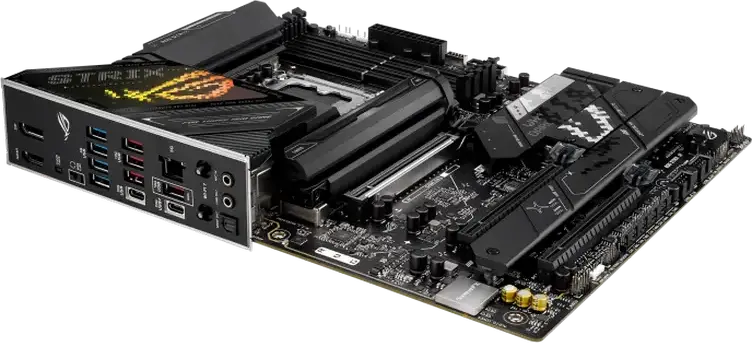 Материнская плата ASUS ROG STRIX Z890-H GAMING WIFI LGA1851 Intel Z890 ATX DDR5 256ГБ 9066+МТ/с PCIe 5.0 Wi-Fi 7 Bluetooth 5.4 Ethernet 5Гбит/с