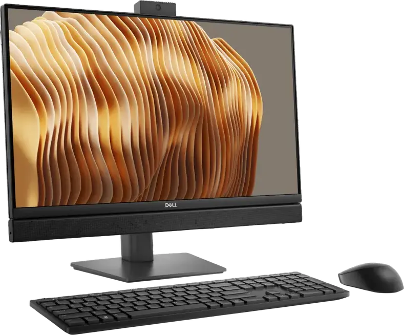 Computer All-in-One DELL Pro 24 QC24251, 24", Intel Core Ultra 5 235T, 16GB/512GB, Windows 11 Pro, Negru