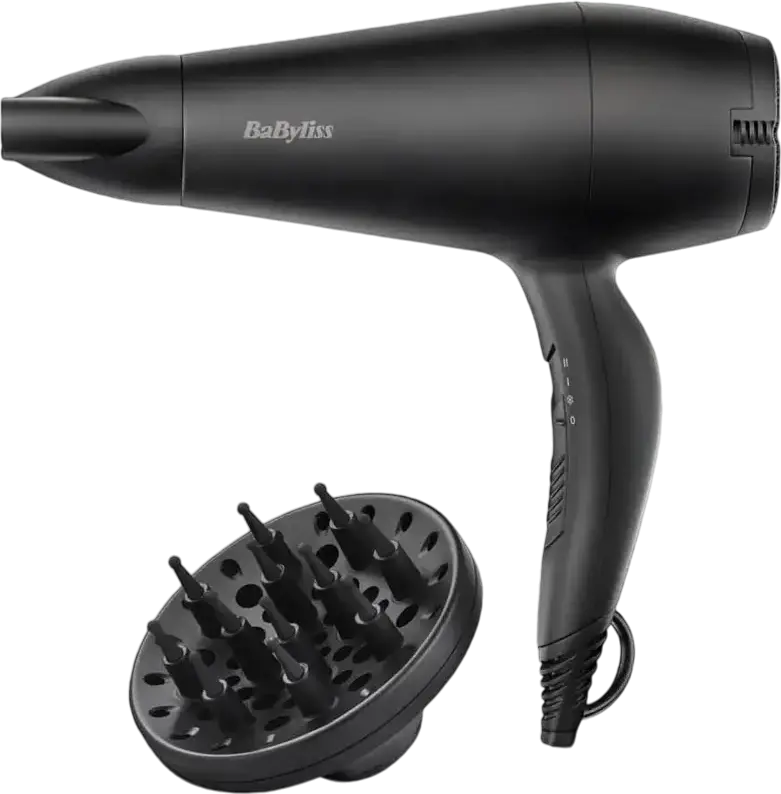 Uscător de păr BaByliss D215DE, 2000W, Negru
