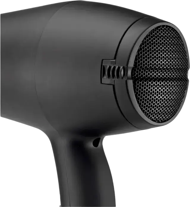BaByliss D215DE Hair Dryer 2000W, Ionic Function for Frizz Reduction, 2 Temperature & Speed Settings, Cold Air Shot, Diffuser and Concentrator, Black