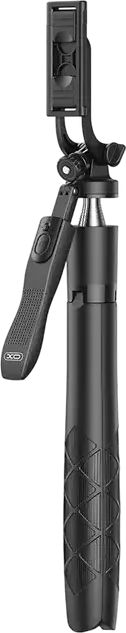 XO SS15 Selfie Stick Tripod with Detachable Bluetooth Remote, 180 cm Extended Length, Stainless Steel and ABS, Rotatable and Liftable, Black
