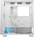 Carcasa Cougar Airface FLO RGB Mid Tower, Culoare: Alb, Suport E-ATX, 3 Ventilatoare ARGB PWM, Sticla Temperata, USB-C 3.2 Gen 2, CGR-5YA6W-RGB
