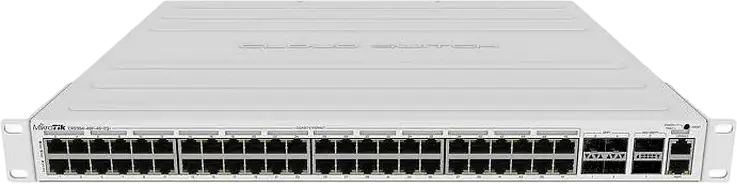 Router MikroTik CRS354-48P-4S+2Q+RM, Alb