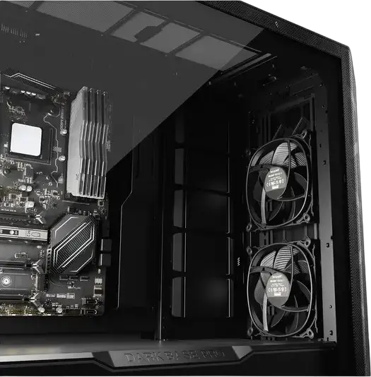be quiet! Dark Base Pro 901 Carcasă Full Tower, Negru, E-ATX/XL-ATX, ARGB, Încărcător Wireless Qi, Sticlă Temperată, 3x Ventilatoare Silent Wings 4 140mm PWM