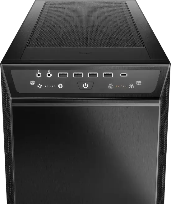 be quiet! Dark Base Pro 901 Carcasă Full Tower, Negru, E-ATX/XL-ATX, ARGB, Încărcător Wireless Qi, Sticlă Temperată, 3x Ventilatoare Silent Wings 4 140mm PWM
