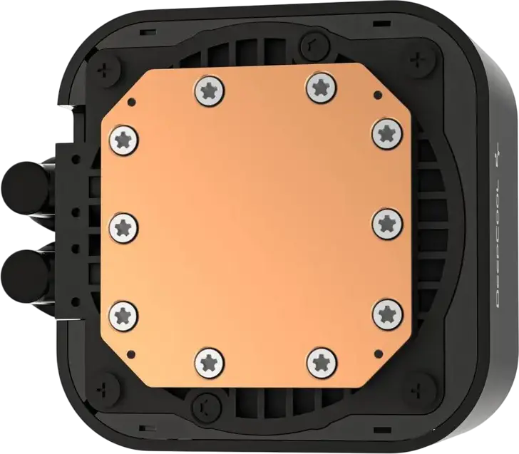Sistem de Răcire Lichidă Deepcool LQ240 AIO, Radiator Aluminiu 240mm, Display Digital LED pentru Temperatură CPU, Ventilatoare ARGB FD12, Intel LGA1851/1700 și AMD AM5/AM4