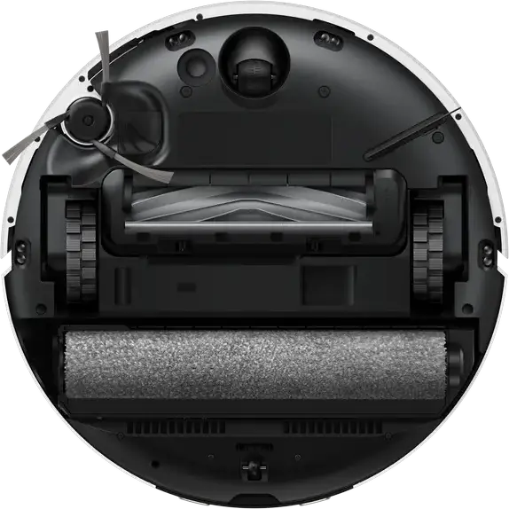 Mova S70 Roller Robot Vacuum and Mop, 28000 Pa Suction, HydroForce Roller Mopping with MaxiReach Tech, DToF Navigation, Auto-Empty Base Station, White