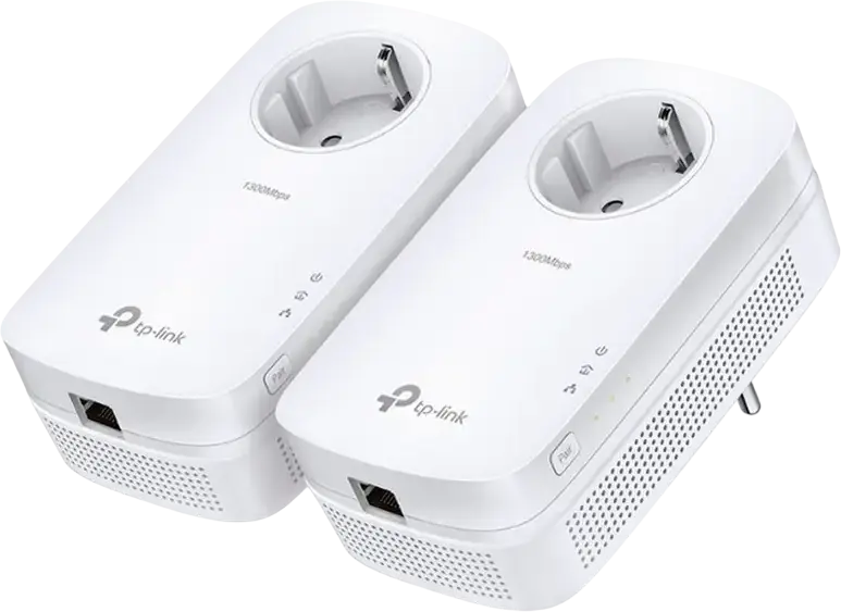 Powerline Adapter  TP-LINK TL-PA8010PKIT, AV1300, 1300 Mbps, Alb
