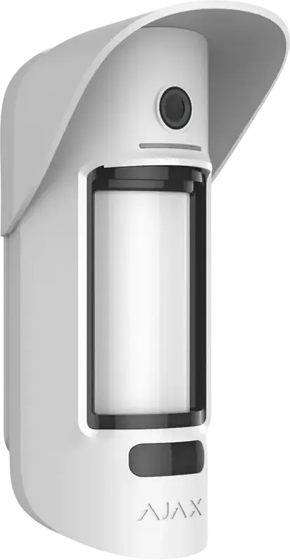 Detector de mișcare Ajax MotionCam Outdoor, Alb