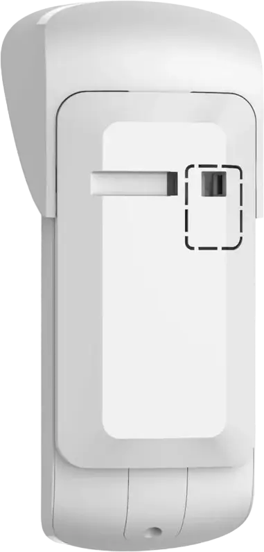 Ajax MotionCam Outdoor Wireless Outdoor Motion Detector with Camera, IP55 Weatherproof, 15m Range, Pet Immunity up to 80cm, Photo Verification, White