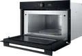 Cuptor cu Microunde Încorporabil Whirlpool WMD54MX cu Grill, Capacitate 31L, Putere 1000W, Grill Quartz 800W, Interior Inox, Control Tactil, Negru