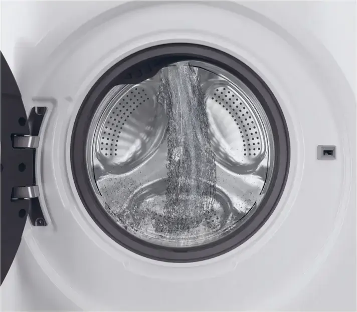 Candy BR 410B8-S ProWash 500 Front-Loading Washing Machine, 10kg, 1400 RPM, Energy Class A, Speed Drive Inverter Motor, hOn Wi-Fi, Steam, White/Black