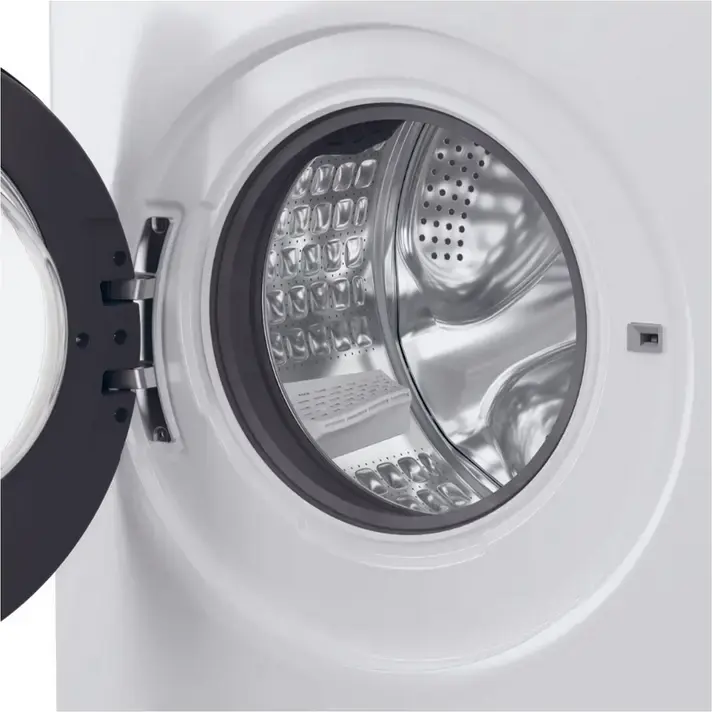 Candy BR 410B8-S ProWash 500 Front-Loading Washing Machine, 10kg, 1400 RPM, Energy Class A, Speed Drive Inverter Motor, hOn Wi-Fi, Steam, White/Black