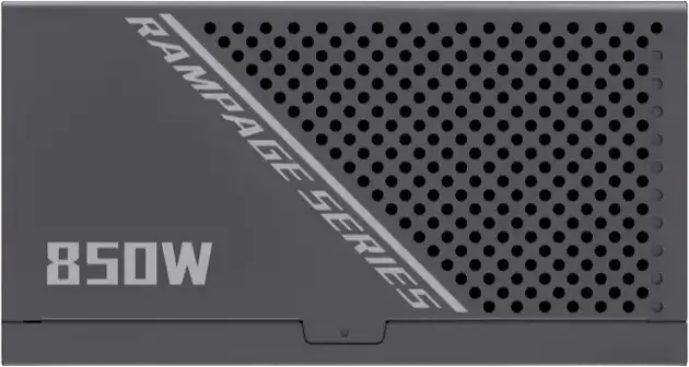 Sursă Alimentare Gamemax GX-850 PRO Rampage Series 850W, 80 Plus Gold, Fully Modular ATX 3.1 PCIe 5.1, Conector Native 12V-2x6, Condensatori Japonezi, Negru