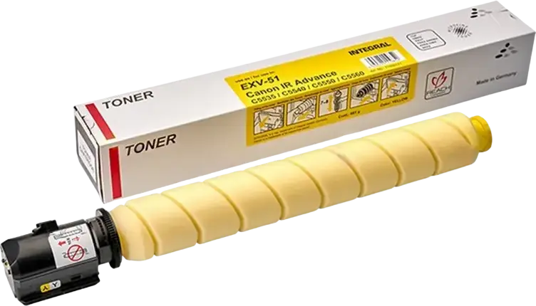 Toner Integral Compatible EXV-51, Galben