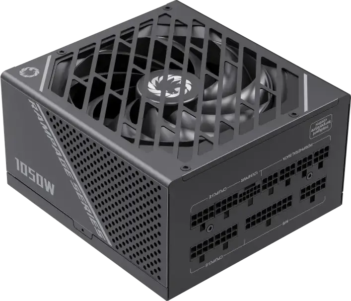Sursa Alimentaie ATX Gamemax GX PRO 1050W Fully Modular, 80 Plus Platinum, ATX 3.1 PCIe 5.1 12V-2x6, Condensatori Japonezi, Protectii Multiple, Eficienta Ridicata