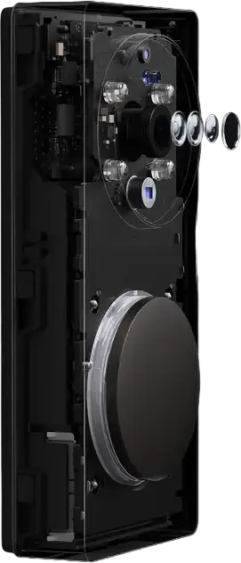 Умный видеодомофон Aqara G4, разрешение 1080p, угол обзора 162°, беспроводное и проводное питание, поддержка microSD, совместимость с Apple Home, Alexa