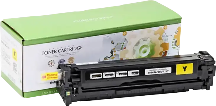 Cartuş SCC Compatible HP CB542A/CE320A/CF212A, Galben