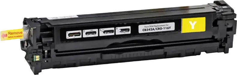 Cartuş SCC Compatible HP CB542A/CE320A/CF212A, Galben